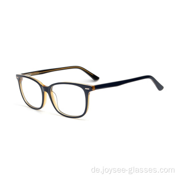 Quadratische Form mutiplyfarben hochwertige männliche optische Rahmen Brillen